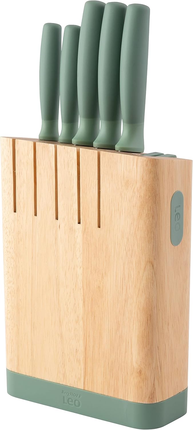 BergHOFF 6pc Knife Block Set Forest – Buy in Lebanon