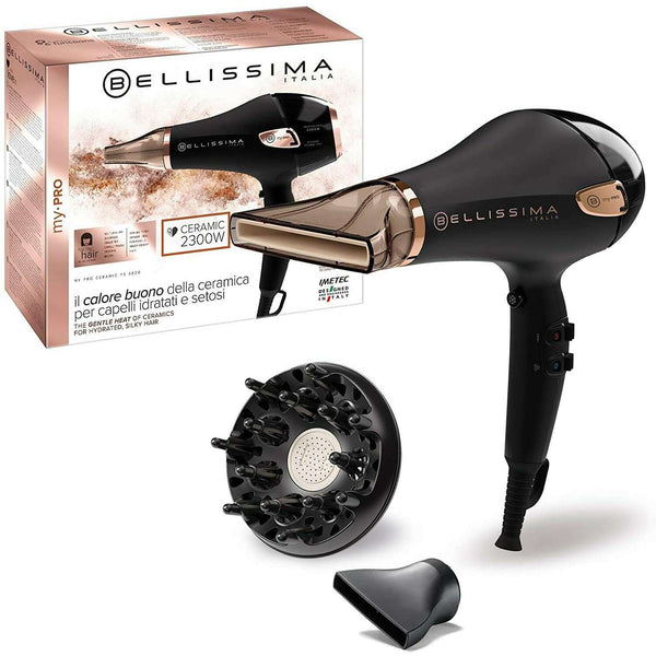 Bellissima My Pro Ceramic Hair Dryer 2300W AC Motor Ion Technology P5 3800