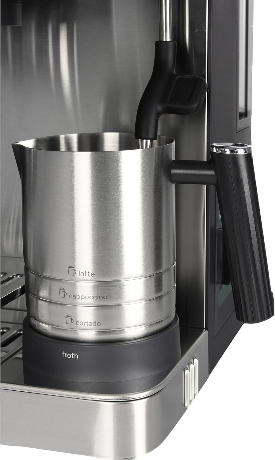 Ninja Luxe Essential 2-in-1 Coffee Espresso Maker Grinder Silver