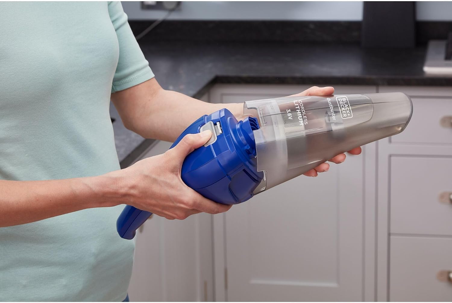 Black & Decker 3.6V Lithium Cordless Handheld Vacuum Cleaner NVC115WA