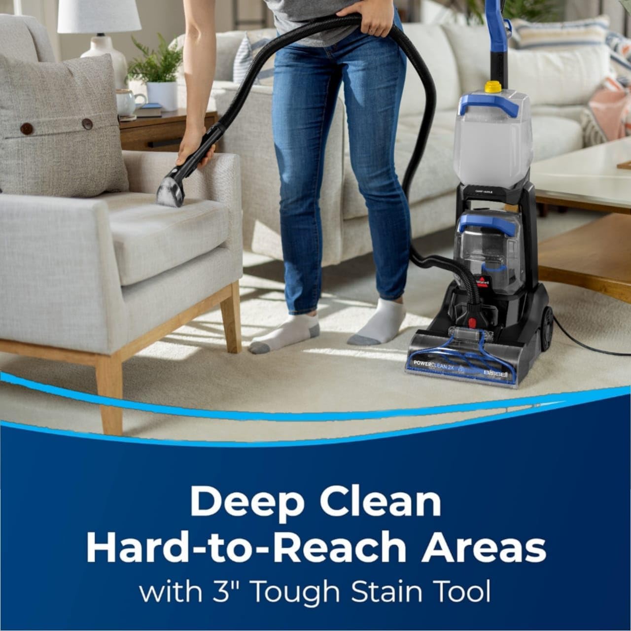 Bissell Powerclean 2X Carpet and Upholstery Washer
