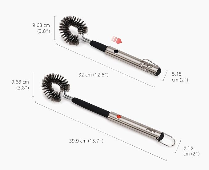 Joseph Joseph GrillOut Heavy-Duty BBQ Cleaning Brush