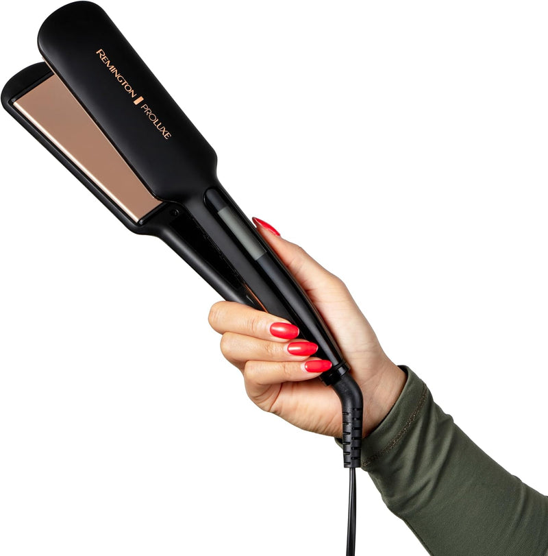 Remington Hair Straightener [Extra Wide Ceramic Coated Styling Plates]