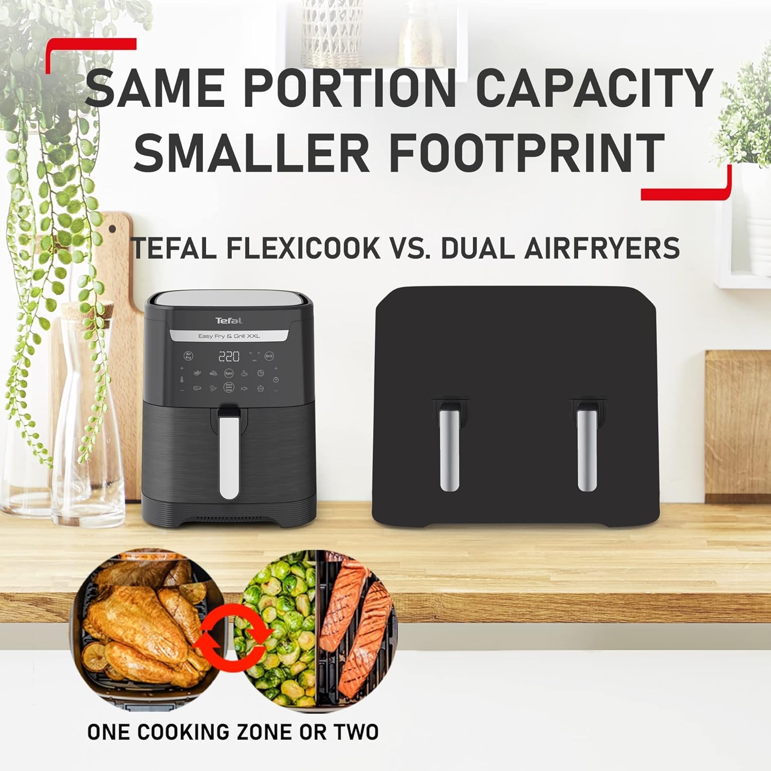 Tefal Easy Fry & Grill XXL FlexiZone 6.5 L Digital