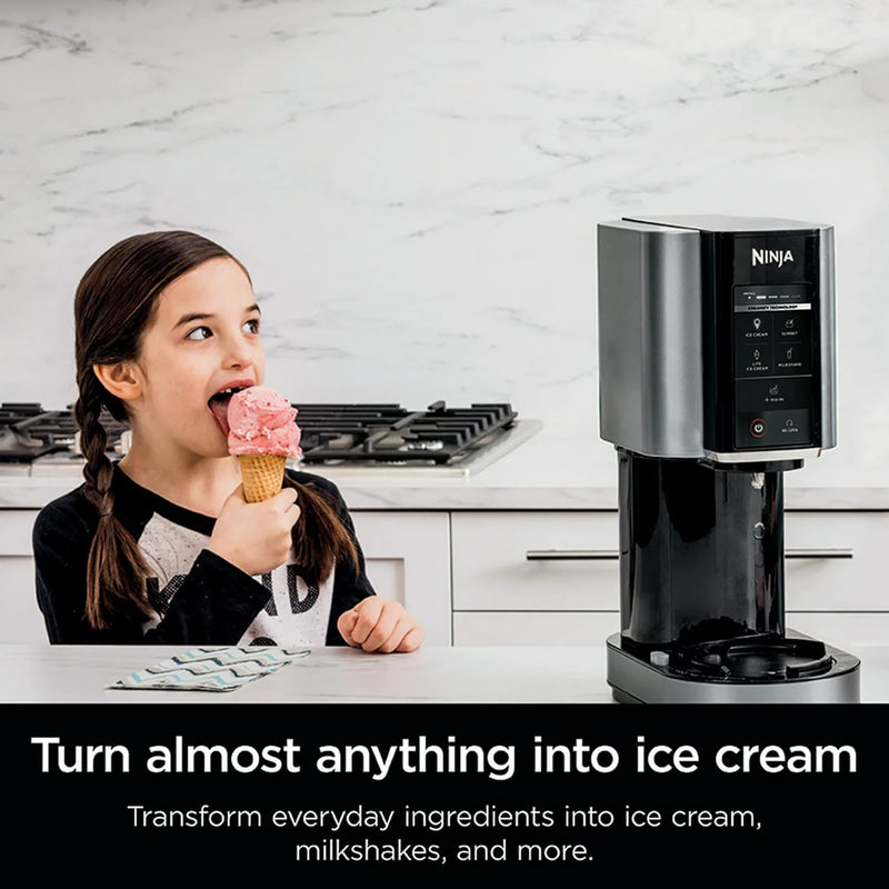 Ninja Ice Cream Maker with (2) Pint Containers & Lids