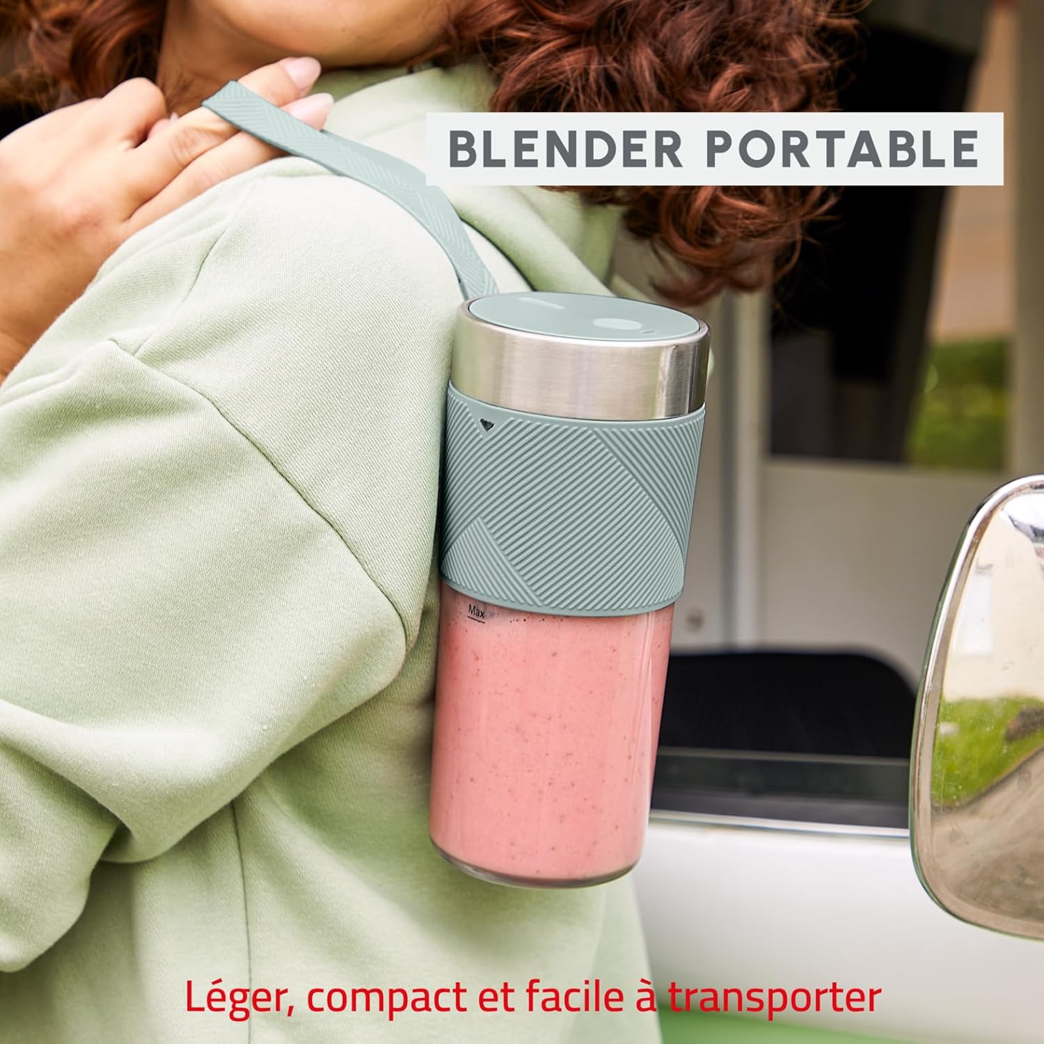 Moulinex Lightmix Portable Blender 300ml Wireless Rechargeable –
