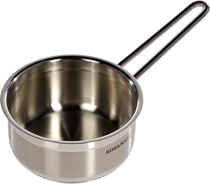 Korkmaz Alfa Tri-Ply Stainless Steel Saucepan 14cm 1.0L – KA1015