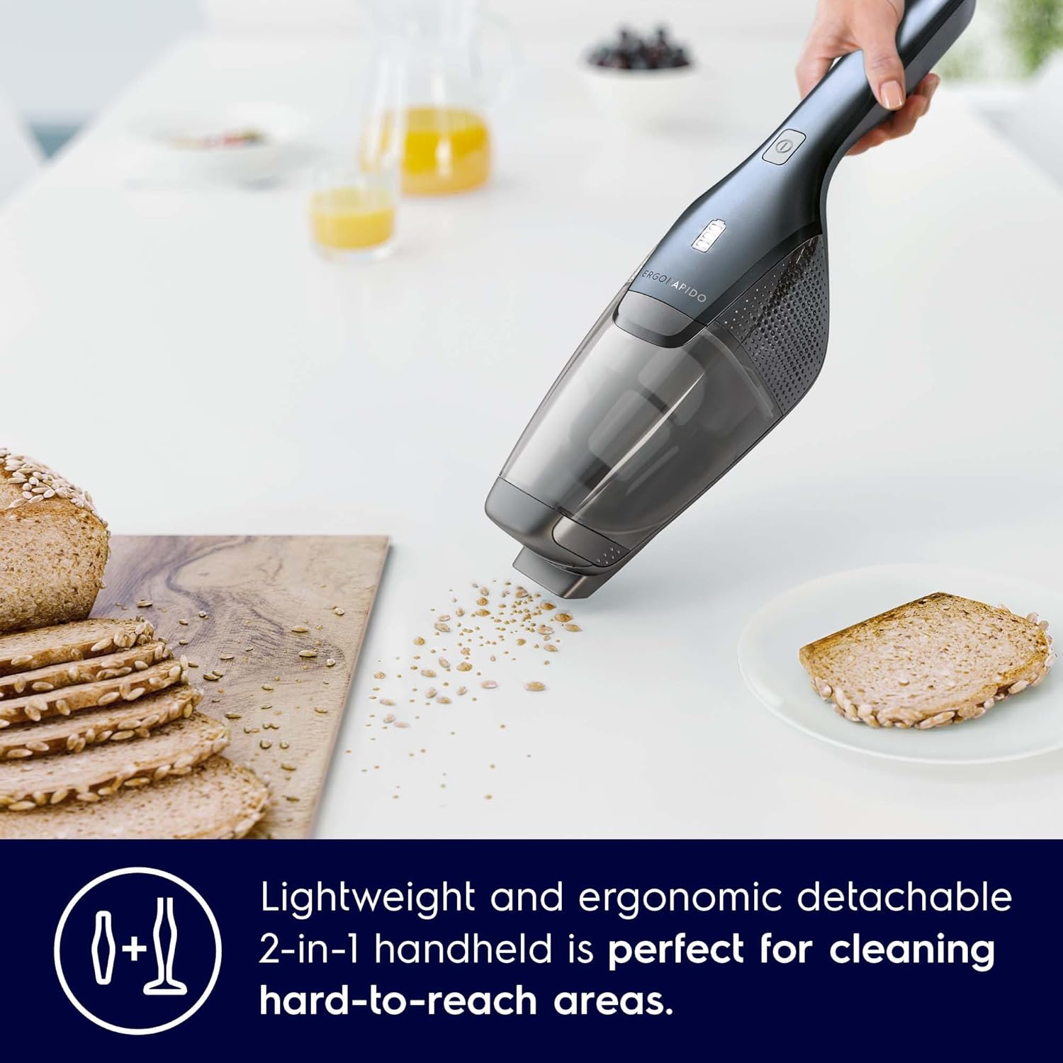 Electrolux ZB3501EB 2-in-1 Cordless Handstick Vacuum Cleaner  14.4V