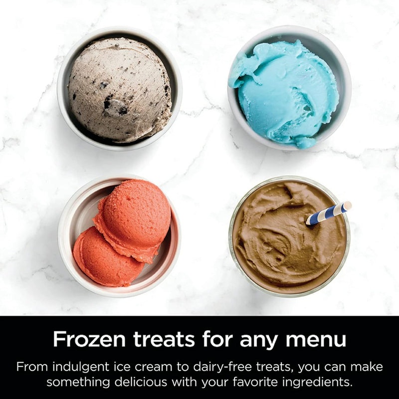 Ninja Ice Cream Maker with (2) Pint Containers & Lids