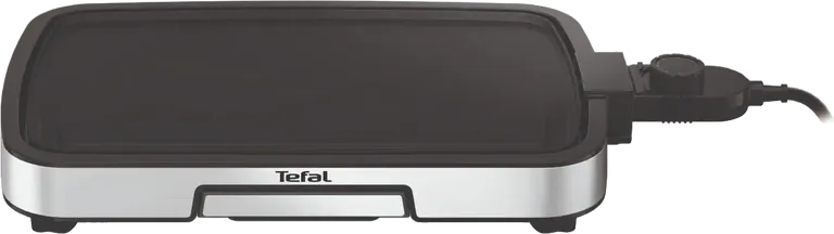 Tefal Electric Plancha CB630D10 – 2000W, 40x25cm, Stainless Steel