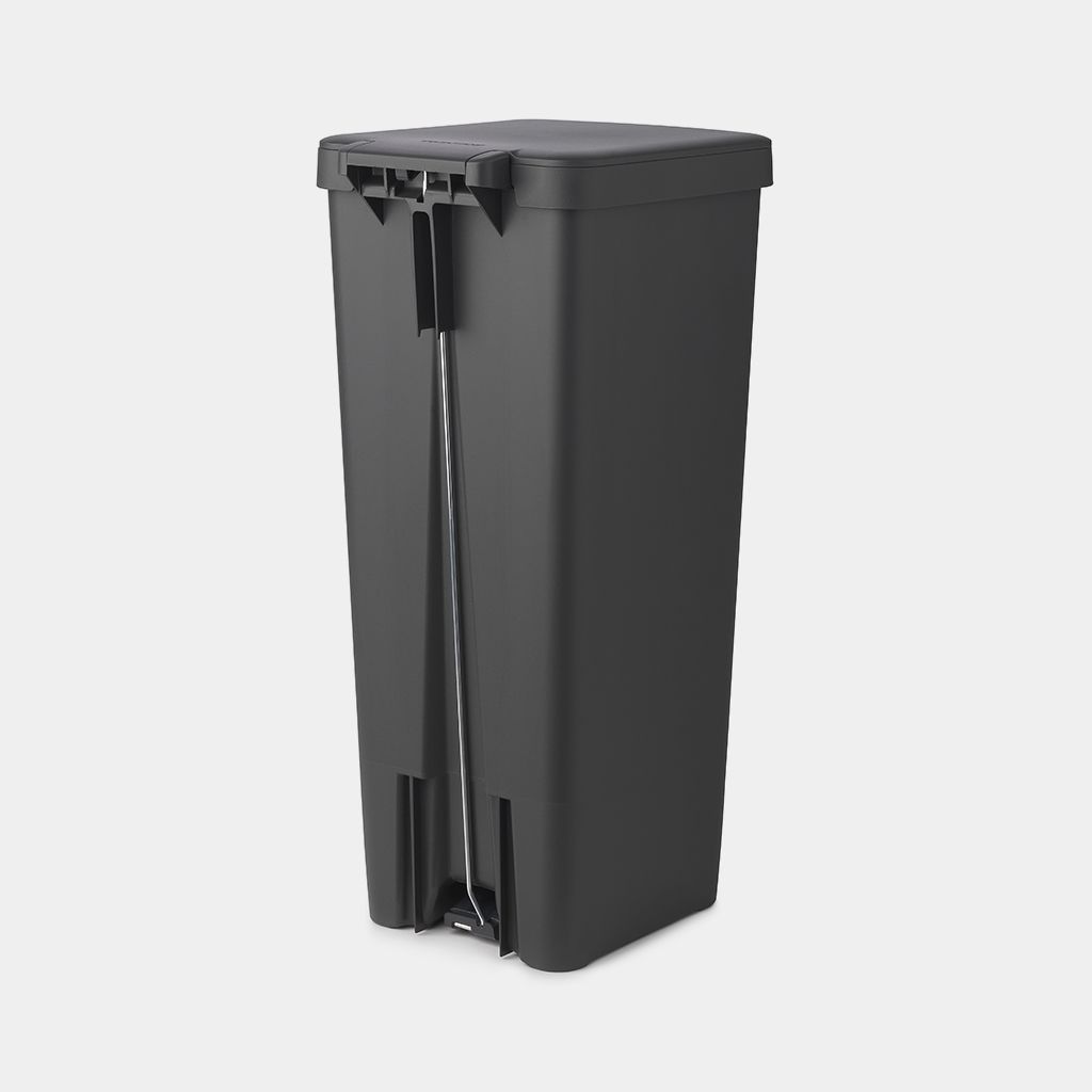 Brabantia StepUp Pedal Bin 40L Recycled Plastic – Dark Grey