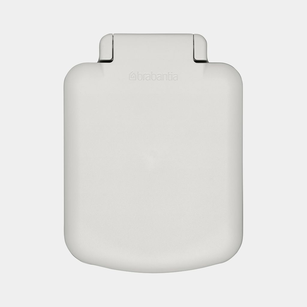 Brabantia StepUp Pedal Bin 16L Recycled Plastic – Light Grey