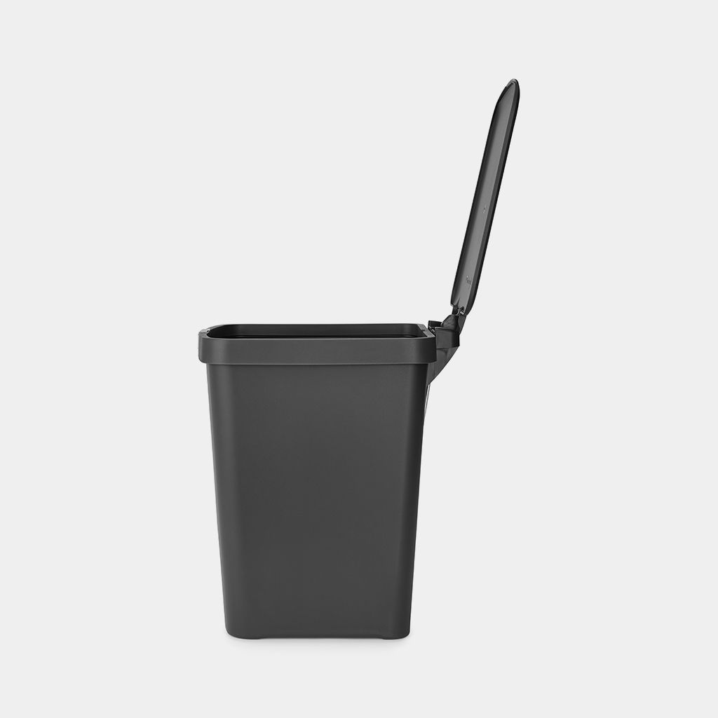 Brabantia StepUp Pedal Bin 25L Recycled Plastic – Dark Grey