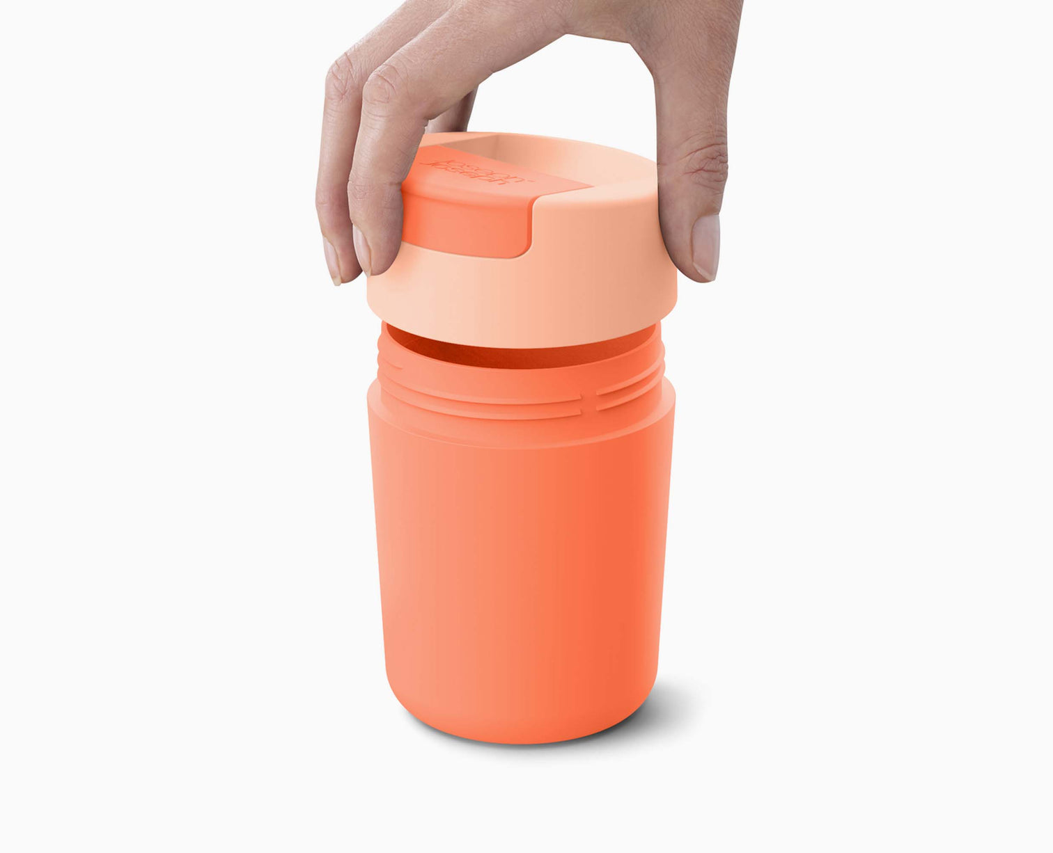 Joseph Joseph Sipp Coral Travel Mug With Hygienic Lid 340Ml