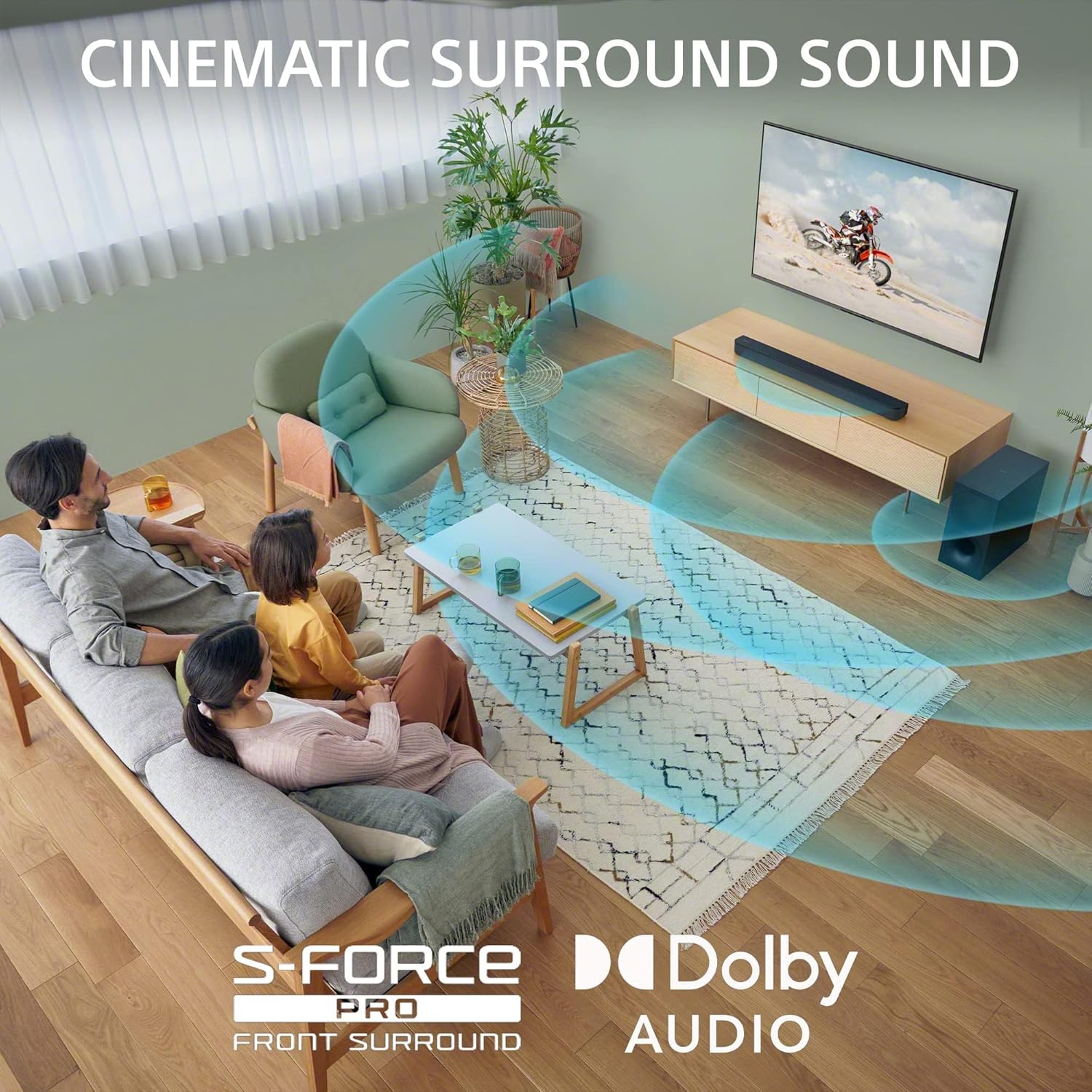 Sony Ht-S400 2.1Ch Soundbar With Powerful Wireless Subwoofer
