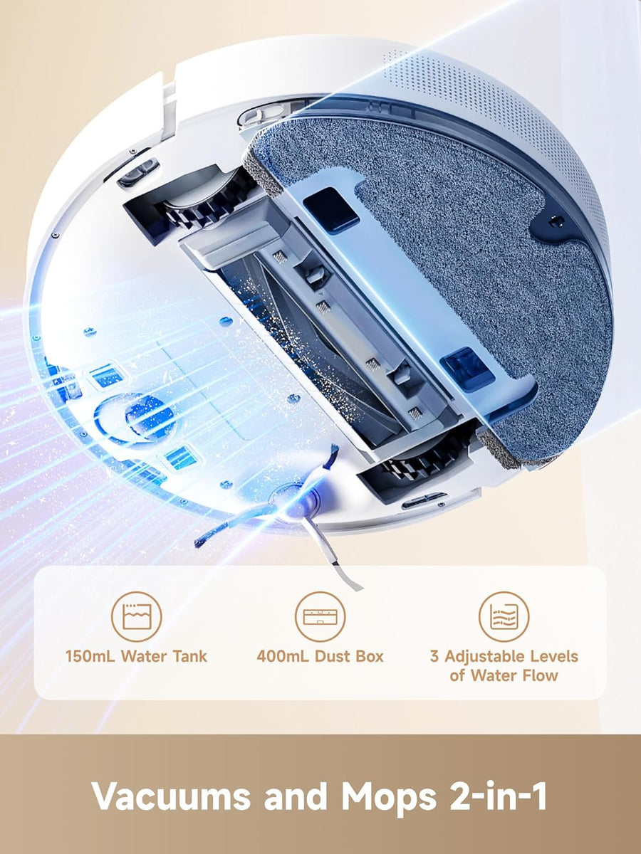 Dreame D10 Plus Gen2 – Robot Vacuum & Mop with Auto-Empty