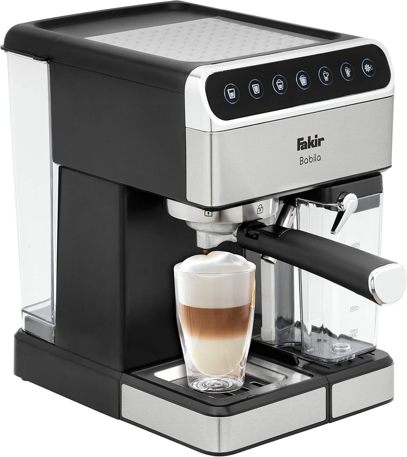 Fakir Babila Coffee Maker with Digital Touch Screen, Espresso Filter Holder