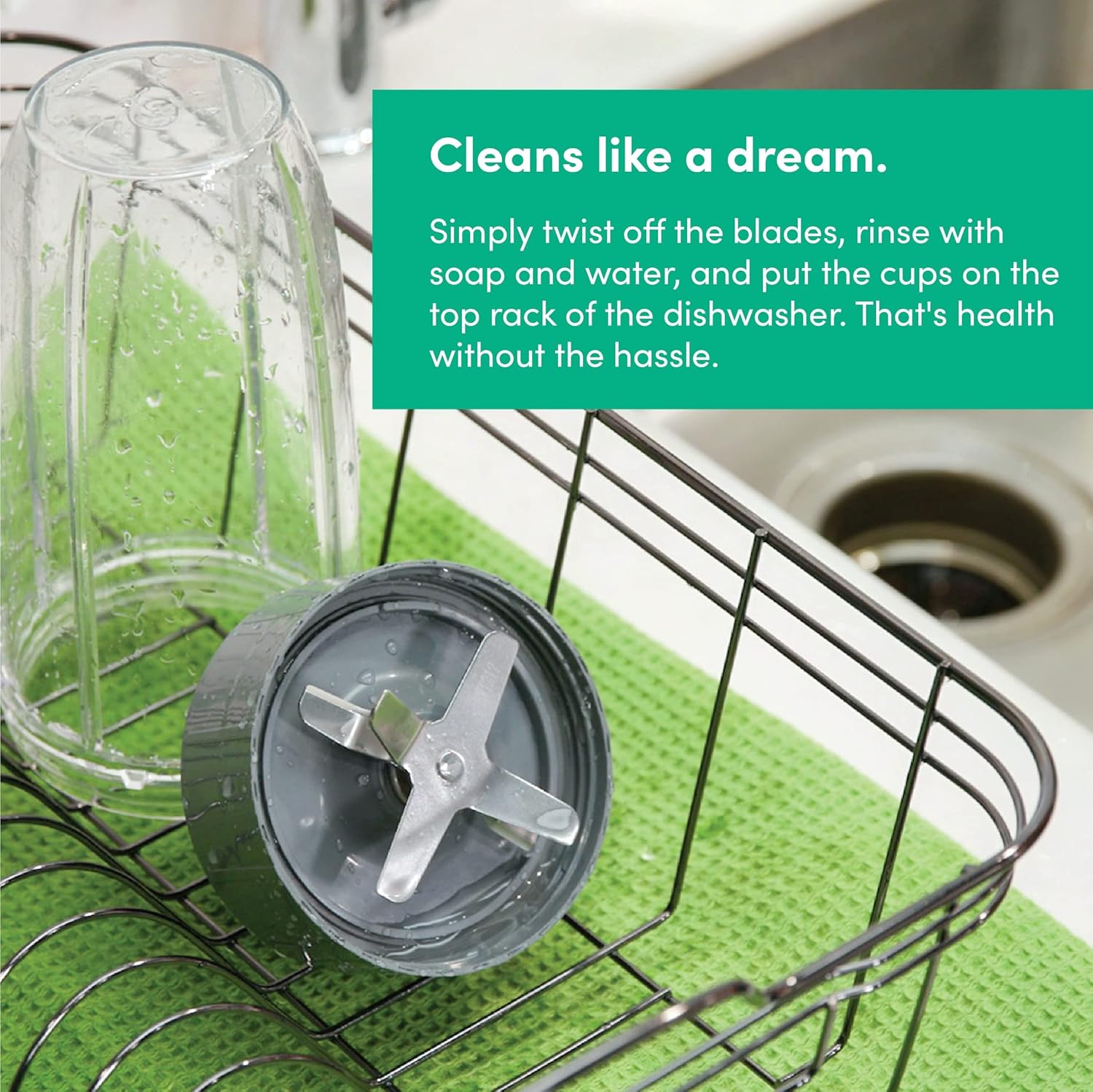 NutriBullet 600W Nutrient Extractor – Original Smoothie Maker (Grey)