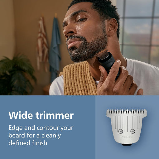 Philips Norelco Beard Trimmer Series 7000 - 100% Waterproof - 40 Length Settings