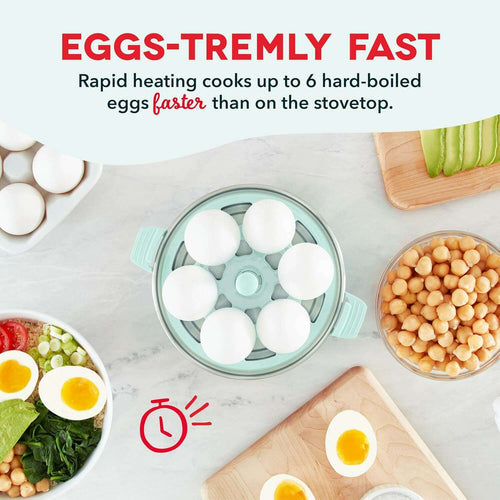 Dash Rapid Egg Cooker – 6 Eggs, 360W