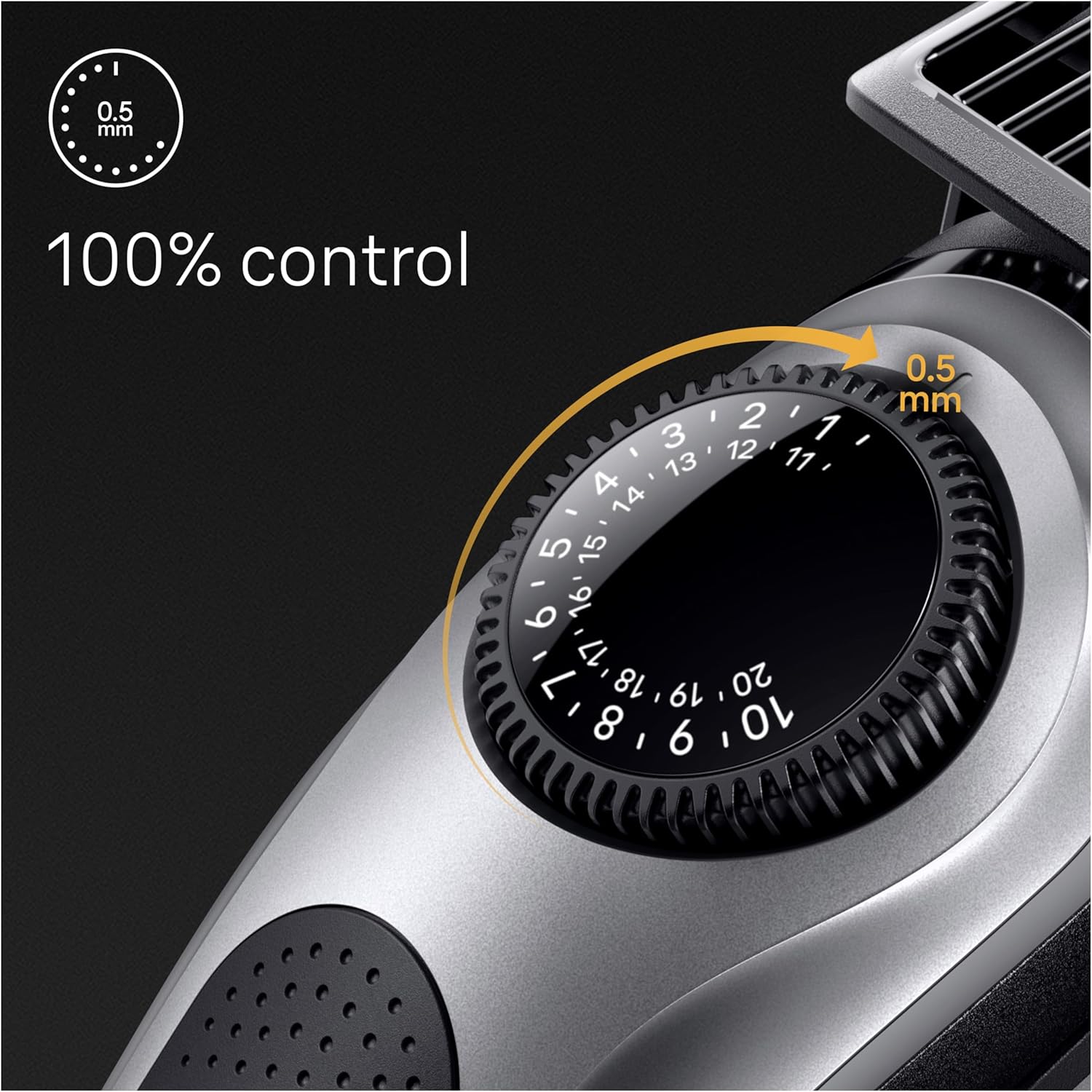 Braun Waterproof Beard Trimmer 5 Bt5440 With Precision Wheel, 5 Styling Tools