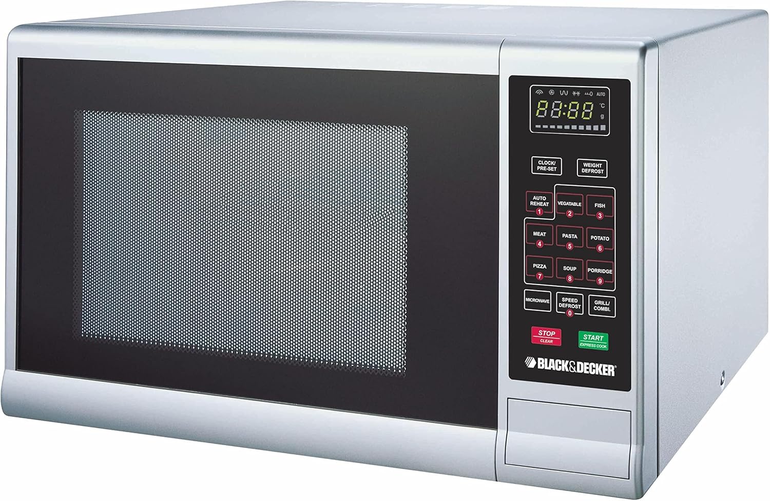 Black & Decker Black+Decker 30L Combination Microwave Oven With Grill, 1000W