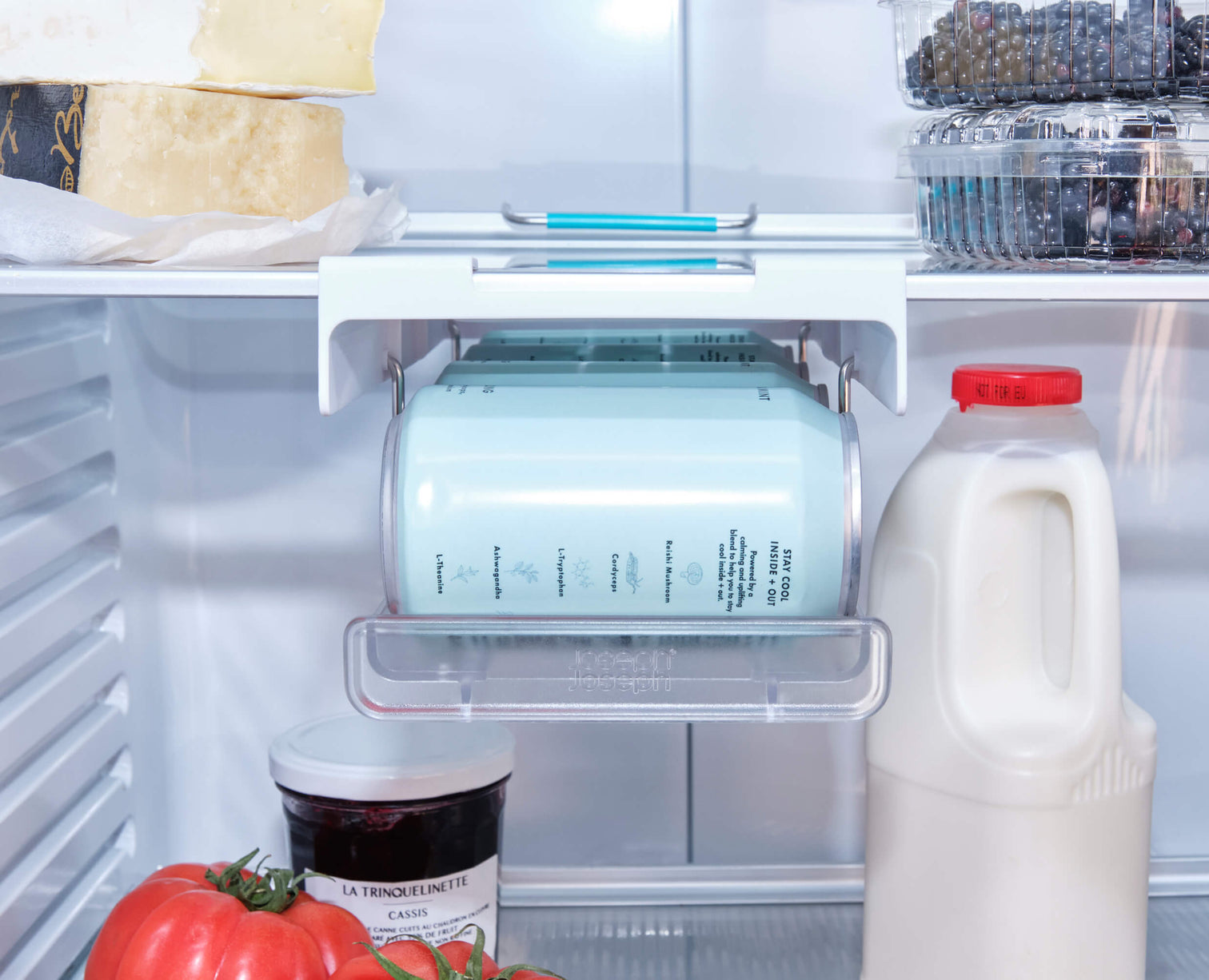 Joseph Joseph FridgeStore Under Shelf Collapsible Can Dispenser 330ml