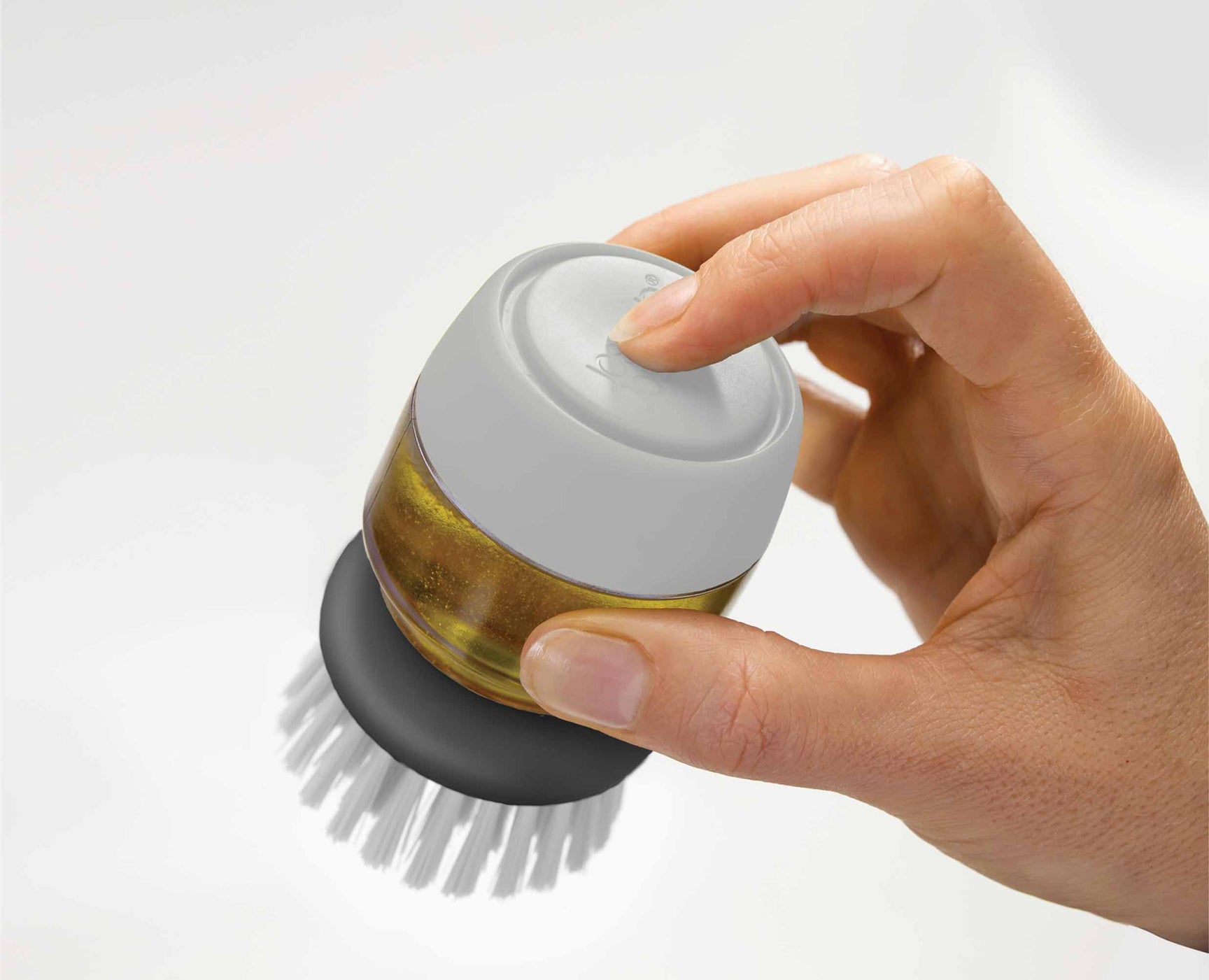 Joseph Joseph Palm Scrubâ„ Grey Washing-Up Brush
