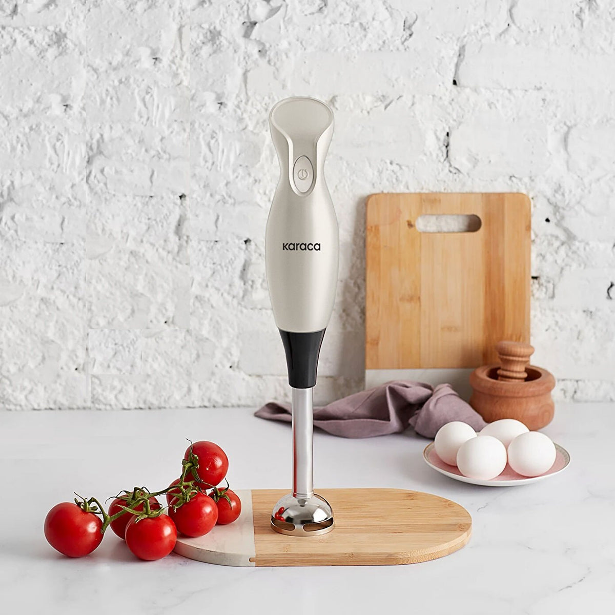Karaca 550W Stick Blender Cream