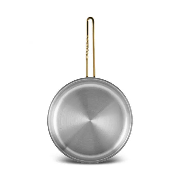 Karaca Gold Elegance 24 cm Stainless Steel Frying Pan 18/10 Induction