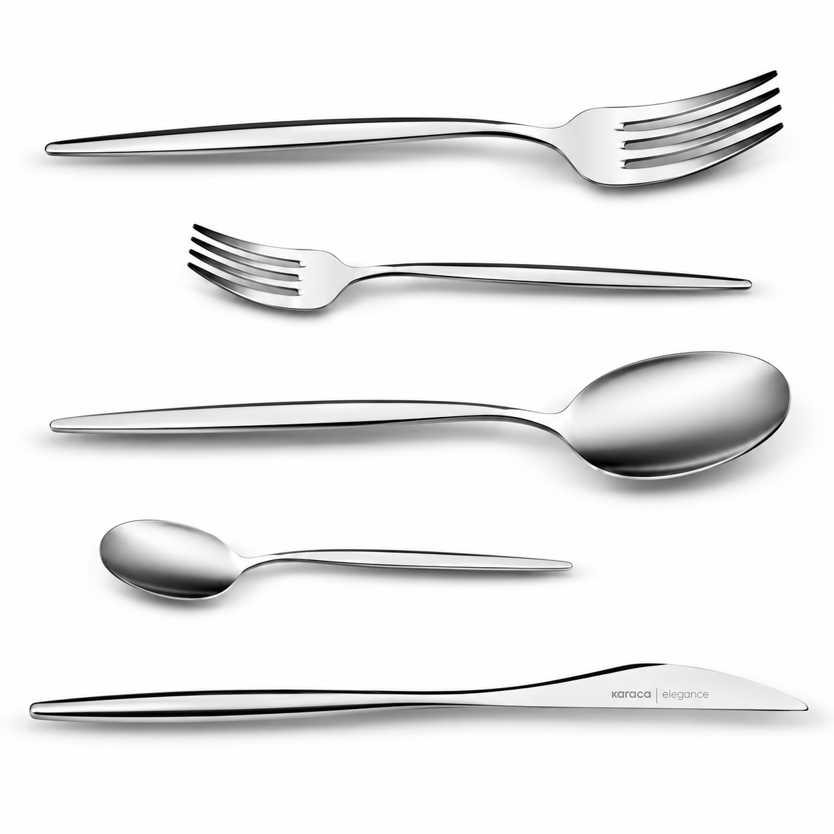 Karaca Lizbon 30-Piece 6-Person Cutlery Set detail