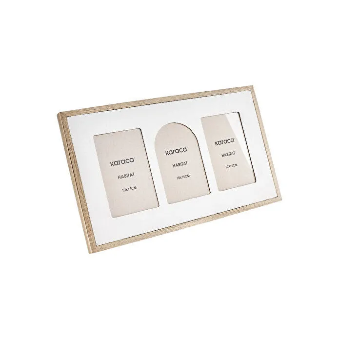 Karaca Habitat Emberly 3-Piece Wooden Photo Frame , 8683650383253