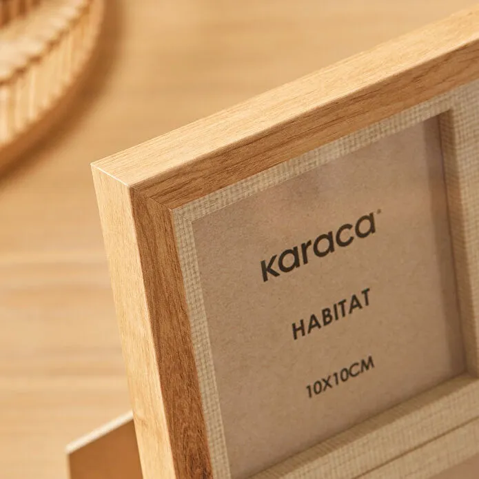 Karaca Habitat Rune 4-Piece Wooden Photo Frame 27.8x22.8 cm, 8683650383260