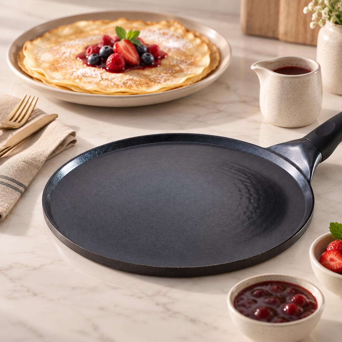 Karaca Fluffy Ceramic Coating 26 cm Pan kitchen