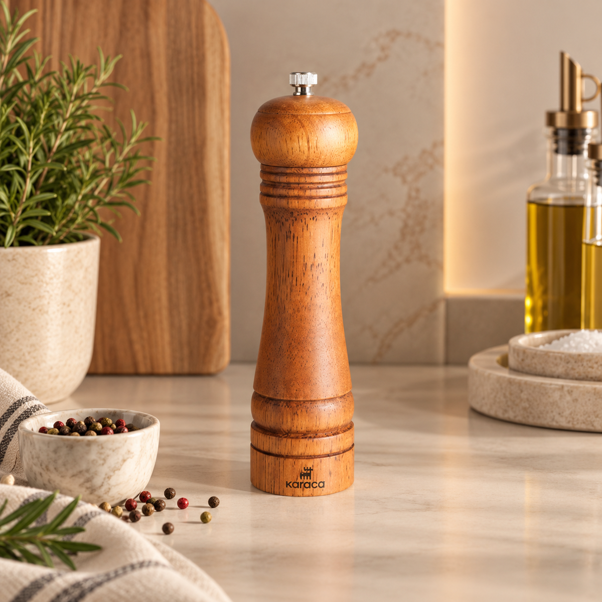 Karaca Naturegrind Wooden Spice Mill