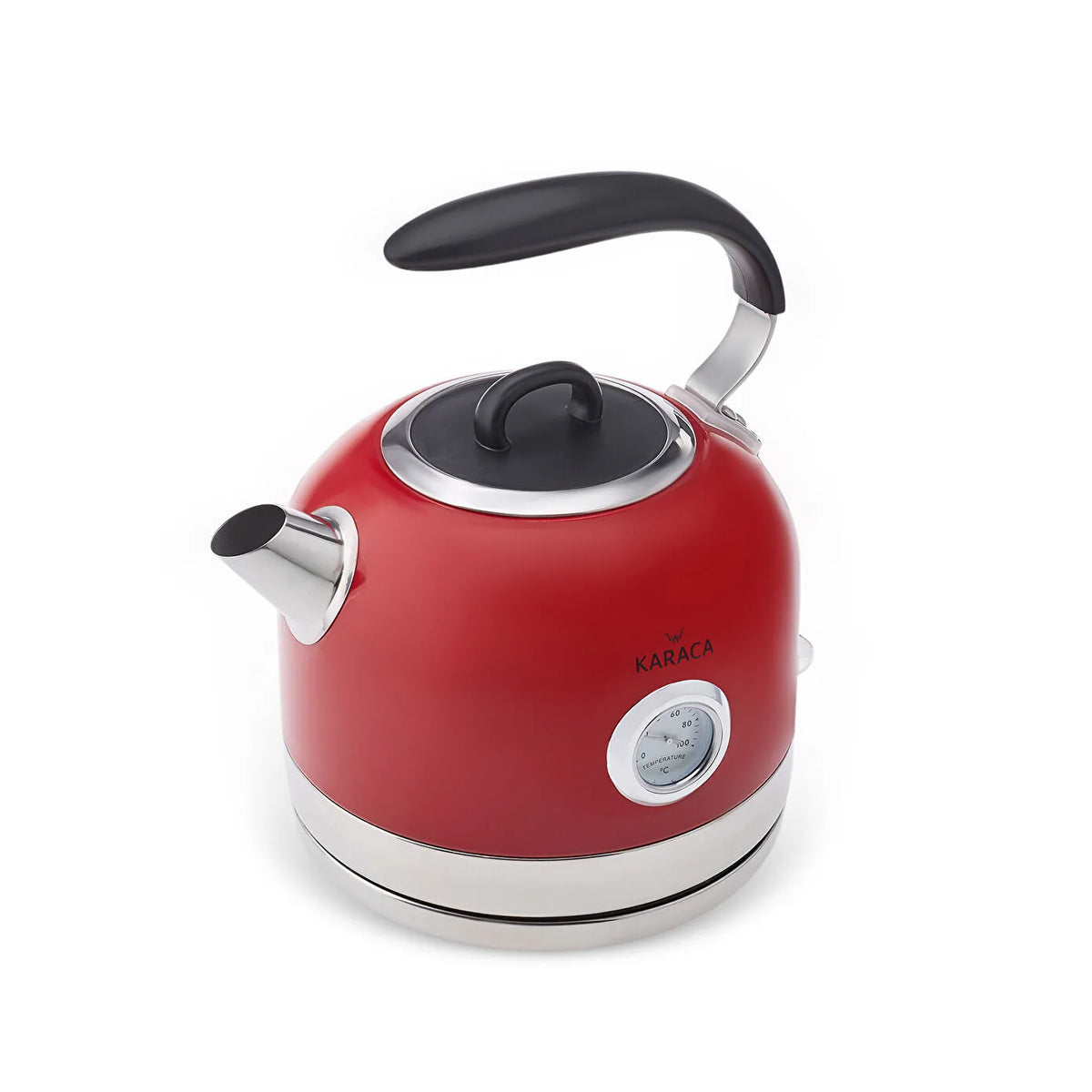 Karaca Retro Red 1.7 L Kettle close-up