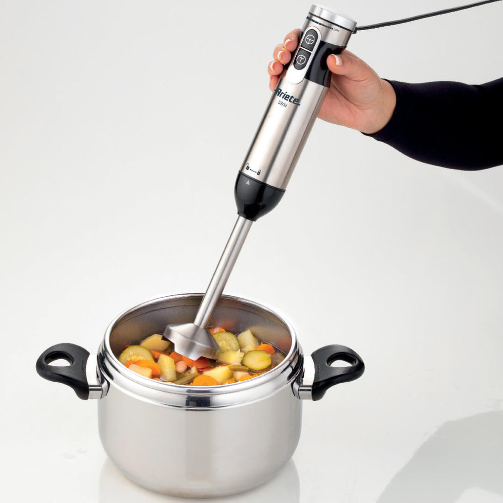 Ariete Metal Hand Blender – 1000W with Full Accessories & Processor