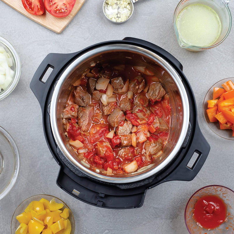 Nutricook Smart Pot Eko 1000W, 6 Liter Electric Pressure Cooker - Stainless Steel