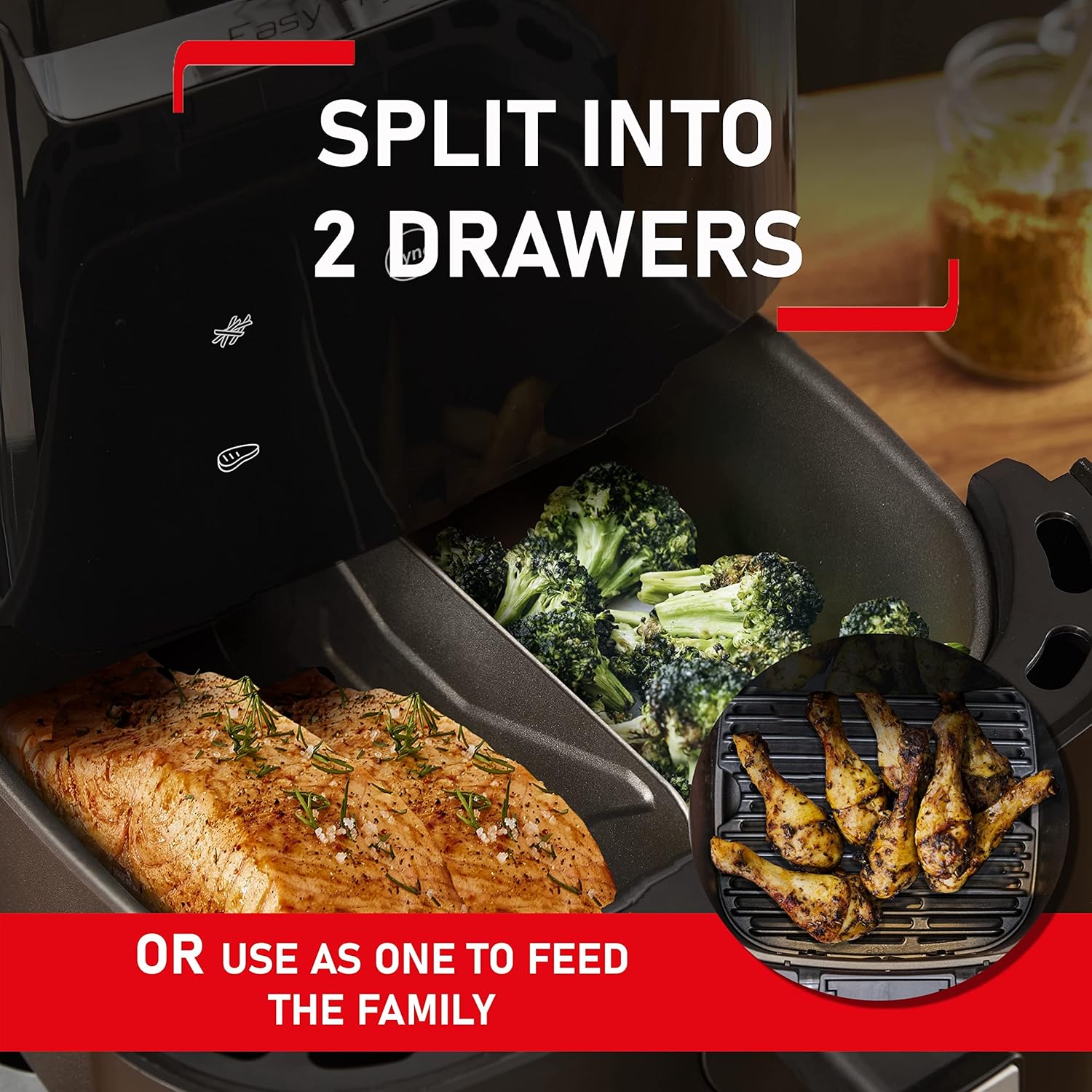 Tefal Easy Fry & Grill XXL FlexiZone 6.5 L Digital
