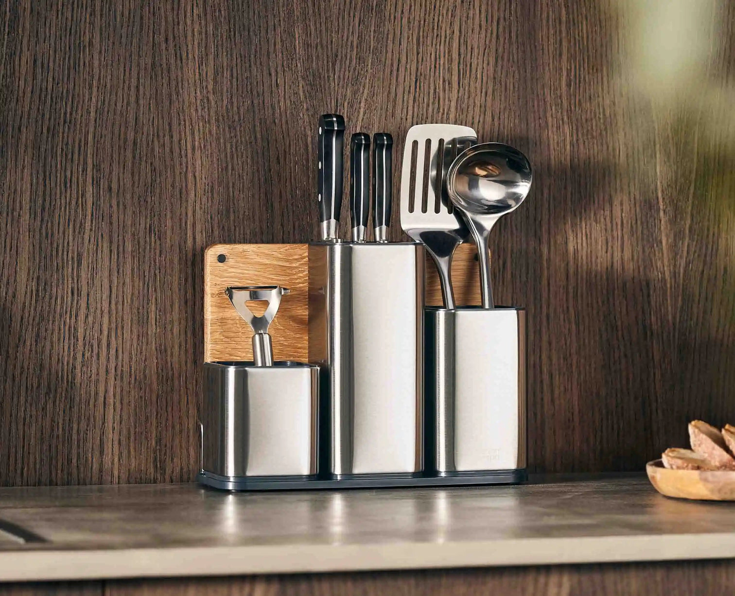 Joseph Joseph Counterstore™ Stainless-Steel Worktop Organiser