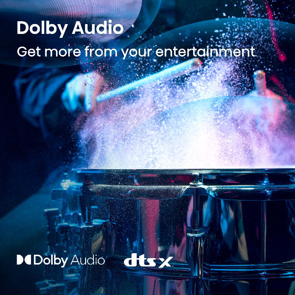 Hisense 43" Full HD Smart TV VIDAA OS Frameless Design DTS Virtual X Audio