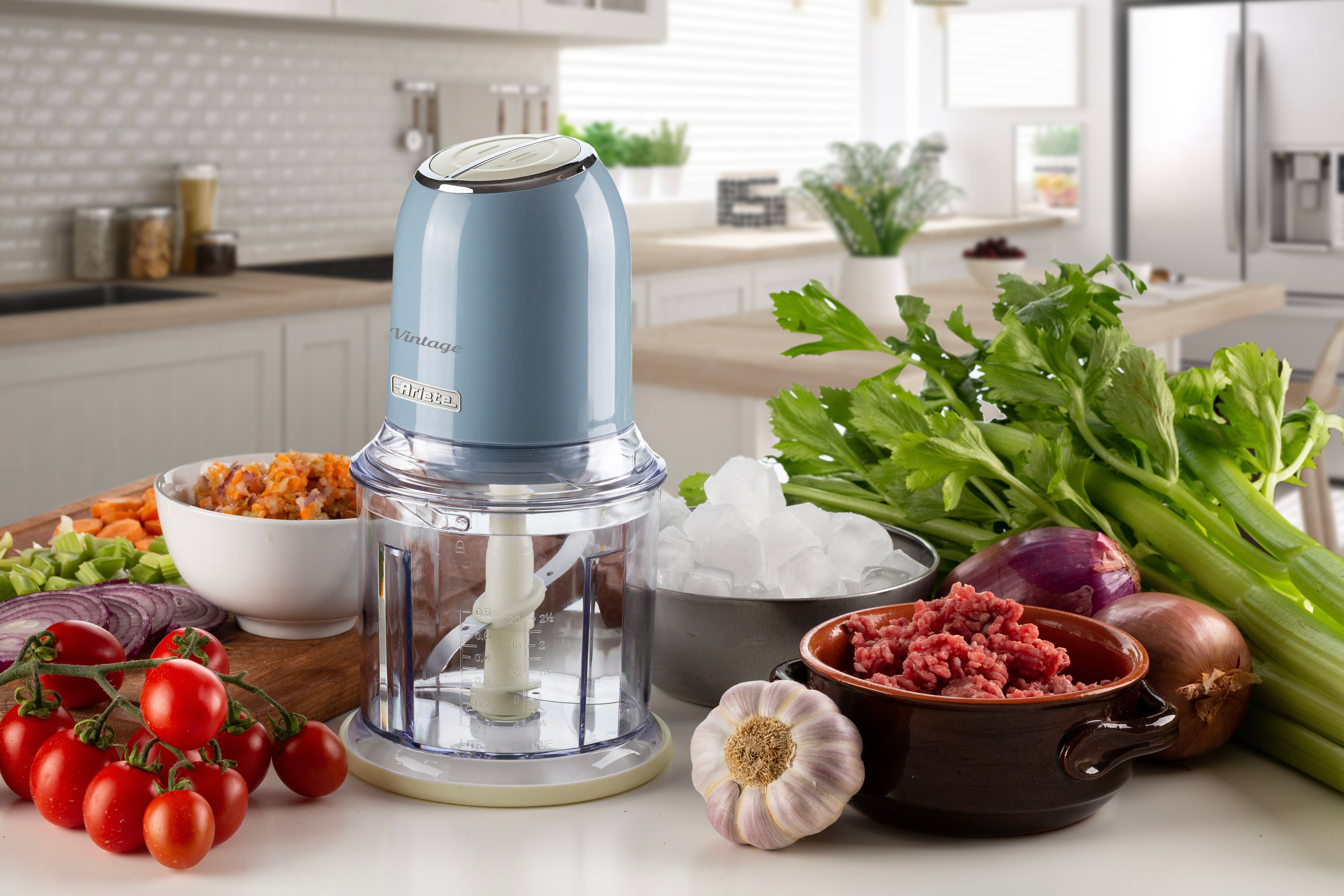 Ariete Vintage Food Chopper 4 Blades 400W