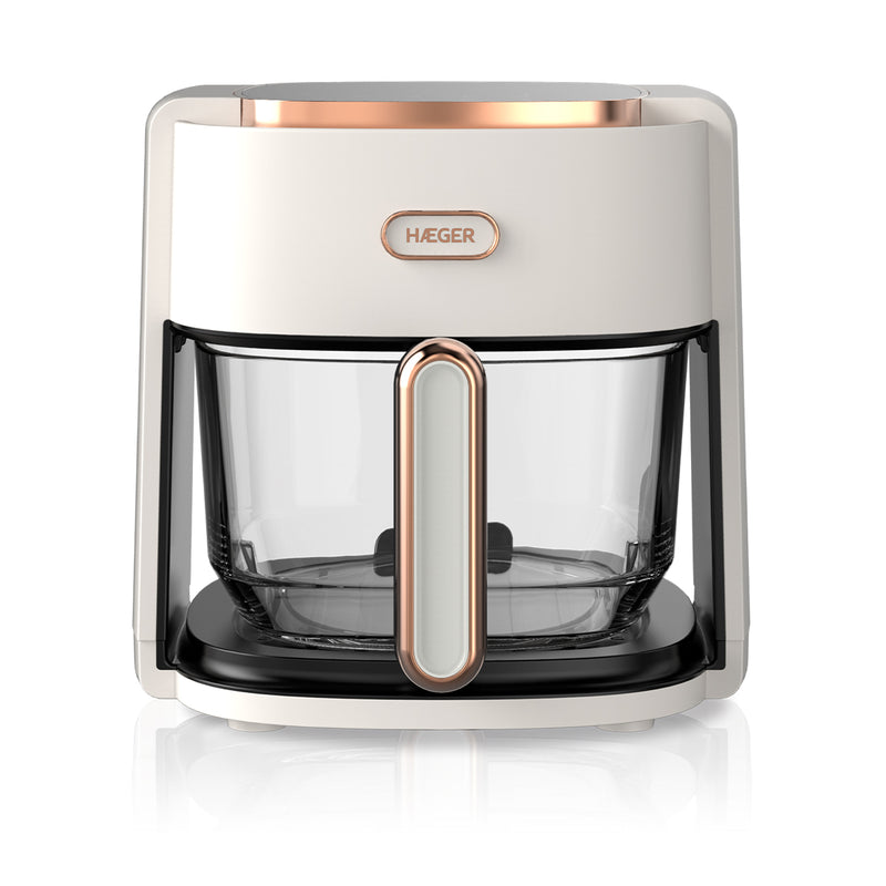 Haeger Digital Air Fryer Air Glass – 4.7L, Glass Bowl