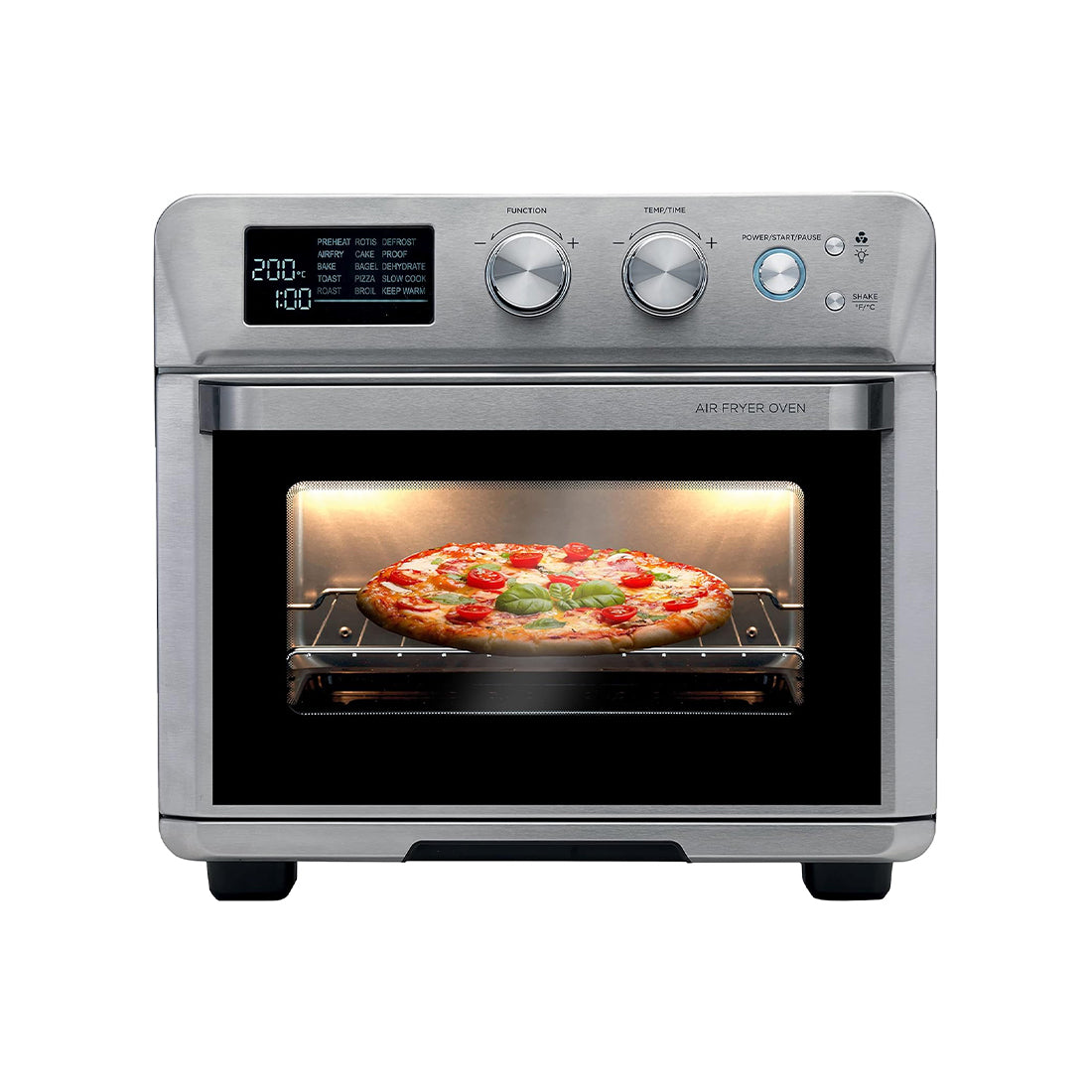 Kenwood Airfryer Oven MOA26.600SS 1700W 25L Rotisserie 15 Functions Digital