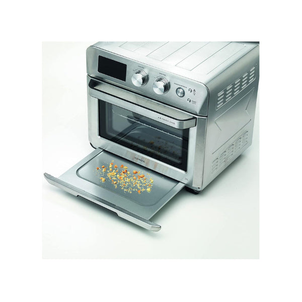 Kenwood Air Fryer Oven 25L Capacity 1700W Rotisserie 15 Presets Digital Inox