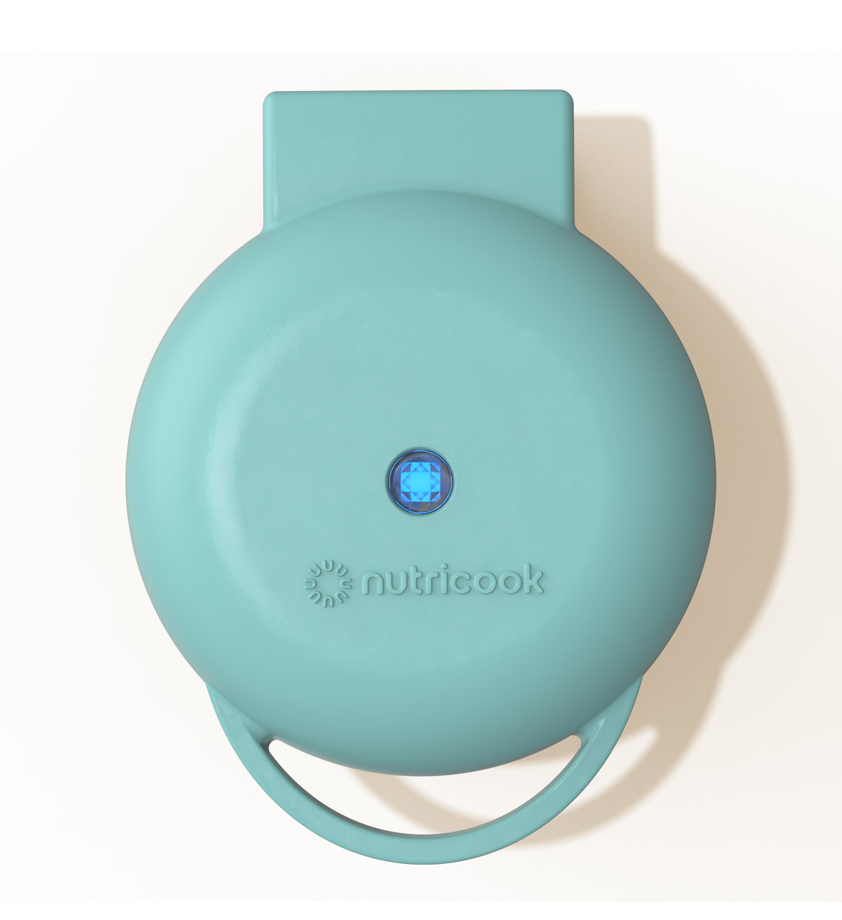 Nutricook mini waffle maker aqua marine