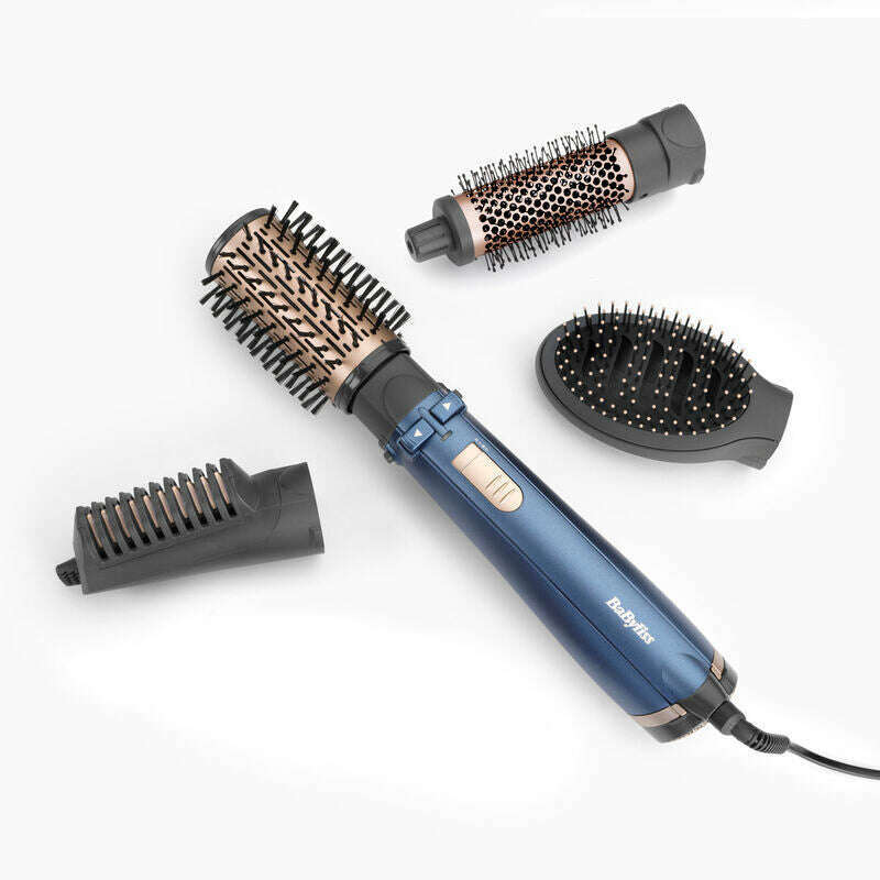 BaByliss Style Pro 1000 Rotating Brush AS965E 1000W – 4 Accessories