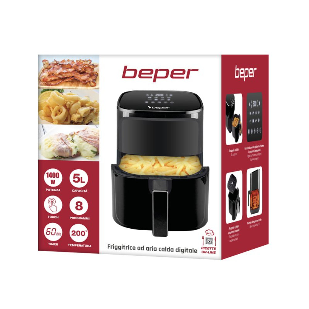 Beper Digital Air Fryer 5L (Roasting, Baking & Grilling), Digital – Buy in Lebanon