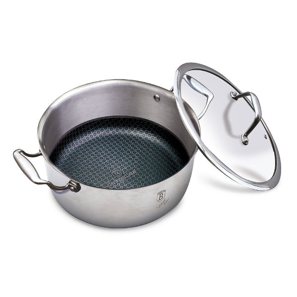 Berlinger Haus Eternal Casserole with Lid Non-Stick Inox