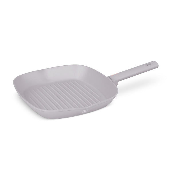 Berlinger Haus 28cm Grill Pan Taupe Matt Cream TitanPro Non-Stick Induction